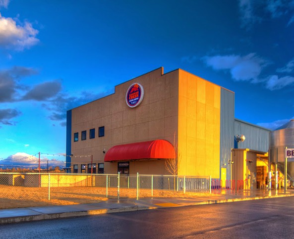 Front entrance of Kannah Creek's Edgewater Brewery: 905 Struthers Ave, Grand Junction